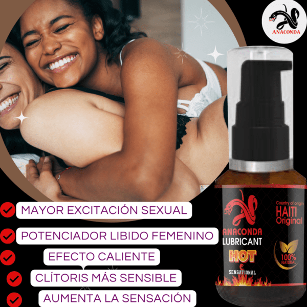 Aceite orgásmico potenciador libido femenina