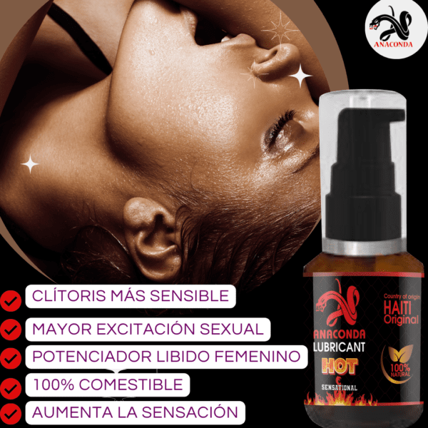 Aceite orgásmico potenciador libido femenina