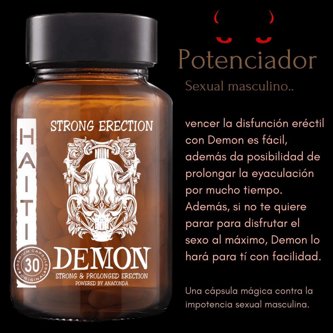 Potenciador sexual demon extra fuerte