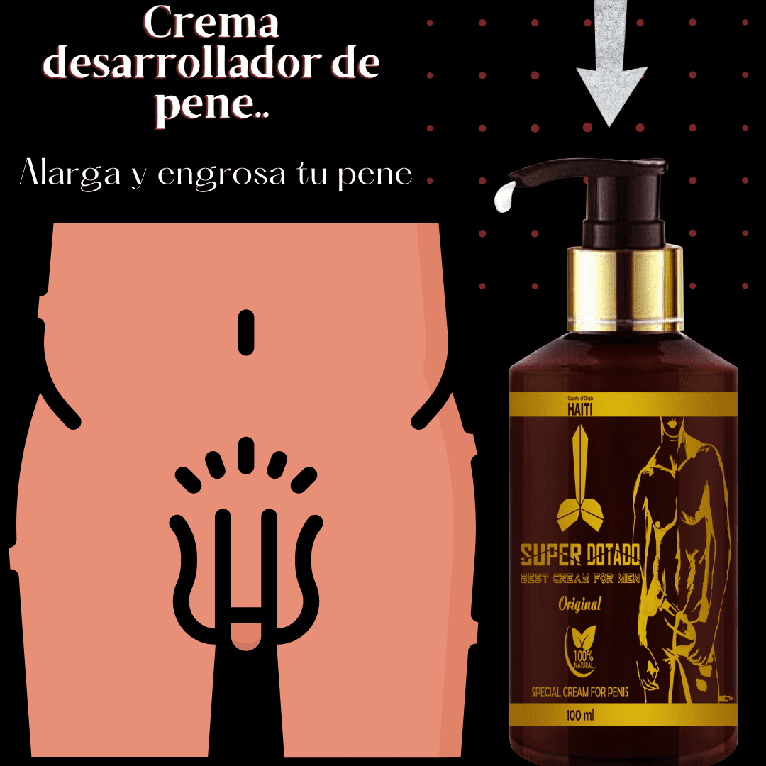 Crema superdotado desarrollador de pene 100ML