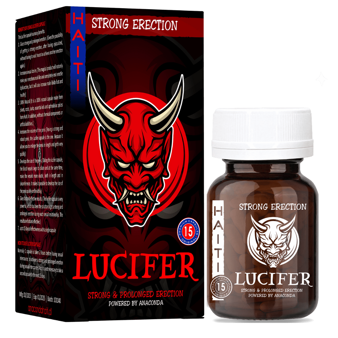 Potenciador sexual cápsula Lucifer