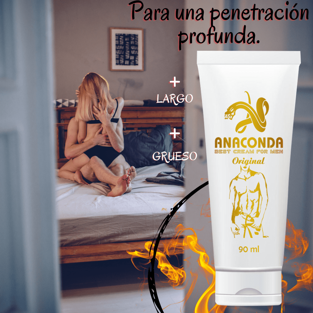 Crema Anaconda agrandar pene 90ML