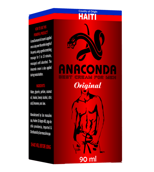 Crema Anaconda agrandar pene 90ML