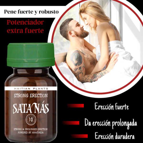 Cápsula satanás potenciador sexual extra fuerte